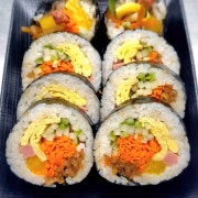 김밥 메뉴 사진(네이버)