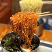 플라잉 비빔국수 메뉴 사진(네이버)