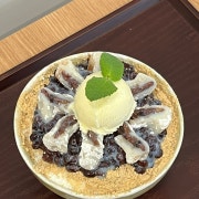 옛날팥빙수 메뉴 사진(네이버)