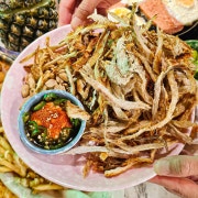 손수찢은바삭먹태 메뉴 사진(네이버)