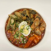 교류 떡볶이 메뉴 사진(네이버)