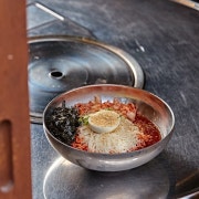 김치말이비빔국수 메뉴 사진(네이버)