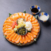 연어회 메뉴 사진(네이버)
