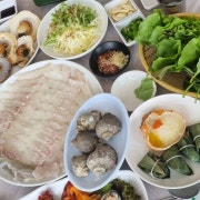 활어회 한상차림 메뉴 사진(네이버)