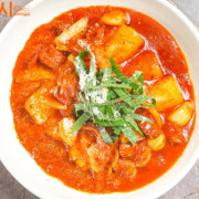 닭똥집 떡볶이 메뉴 사진(네이버)