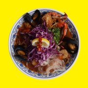 얼큰 해산물 쌀국수 메뉴 사진(네이버)