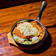 대왕돈까스치즈떡볶이 메뉴 사진(네이버)