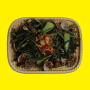 바지락 공심채 볶음 메뉴 사진(네이버)