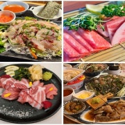 천호동 깻잎막회+참다랑어 뱃살 메뉴 사진(네이버)