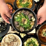 순대국밥 메뉴 사진(네이버)