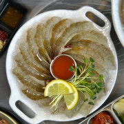 제철생새우회 메뉴 사진(네이버)