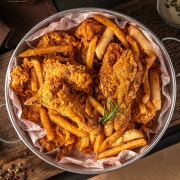 킹 크리스피 치킨 메뉴 사진(네이버)