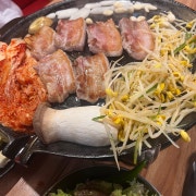 흑돼지 오겹살 메뉴 사진(네이버)