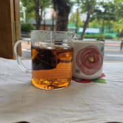 까멜리아(동백차) 메뉴 사진(네이버)