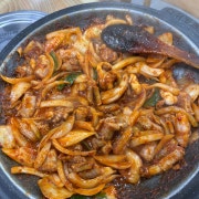 국내산꼼장어 중 메뉴 사진(네이버)