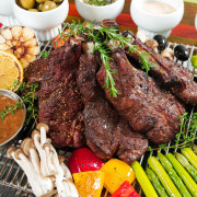 램 등심 구이(200g) 메뉴 사진(네이버)