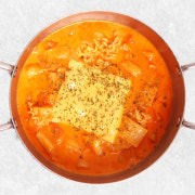 리얼로제떡볶이 메뉴 사진(네이버)