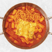 리얼떡볶이 메뉴 사진(네이버)
