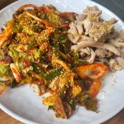 내장무침 메뉴 사진(네이버)