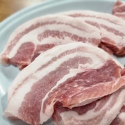생삼겹-보성녹돈 : 200g 메뉴 사진(네이버)