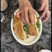 포카치아 샌드위치 메뉴 사진(네이버)