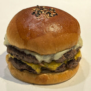 더블 치즈 버거 메뉴 사진(네이버)