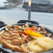 투뿔한우모듬한판(700g) 메뉴 사진(네이버)