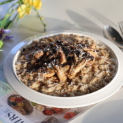머쉬룸 크림 리조또 메뉴 사진(네이버)