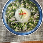 생굴쌀국수 메뉴 사진(네이버)