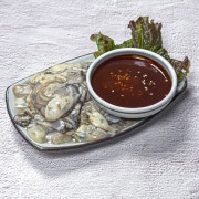 굴 한 접시(150g) 메뉴 사진(네이버)