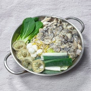 생굴 샤브 칼국수 메뉴 사진(네이버)