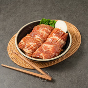 국내산 돼지왕갈비(후식냉면 서비스) 메뉴 사진(네이버)