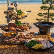 구남표 삼단 가리비 구이 메뉴 사진(네이버)