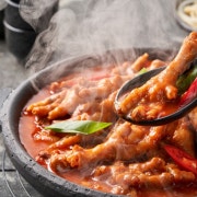 국물닭발 메뉴 사진(네이버)
