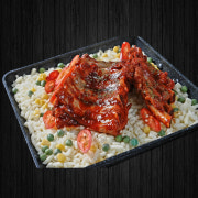 매운치즈등갈비 메뉴 사진(네이버)
