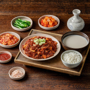 대천 제육 한 상 메뉴 사진(네이버)