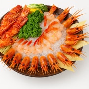 꽃새우 사시미(500g) 메뉴 사진(네이버)