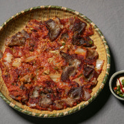 고기 김치전 메뉴 사진(네이버)