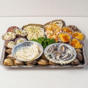 조개정석 기본한상 (1인분) 메뉴 사진(네이버)