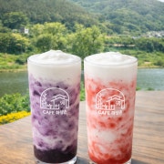 딸기·블루베리·망고 요거트 스무디 메뉴 사진(네이버)