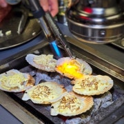싱싱 활 가리비치즈구이 메뉴 사진(네이버)
