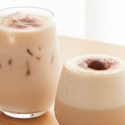 알밤라떼 메뉴 사진(네이버)