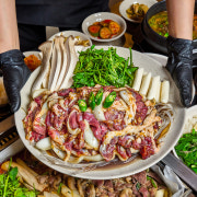 미나리 간장오리로스 (대1,2kg) 메뉴 사진(네이버)