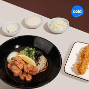 가라아게 붓가케우동+에비텐 메뉴 사진(네이버)