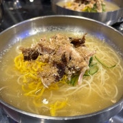 장작 초계국수 메뉴 사진(네이버)