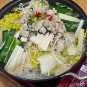 굴전골(2인)+공기밥/1인가능 메뉴 사진(네이버)