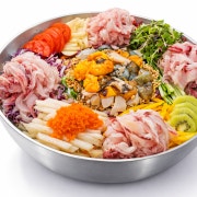 무지개물회 메뉴 사진(네이버)