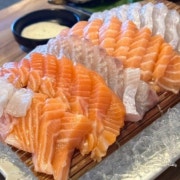 광어+연어 메뉴 사진(네이버)