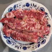 5. 흑우 회식 모둠 메뉴 사진(네이버)