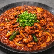 (辛) 철판 쭈꾸미 메뉴 사진(네이버)